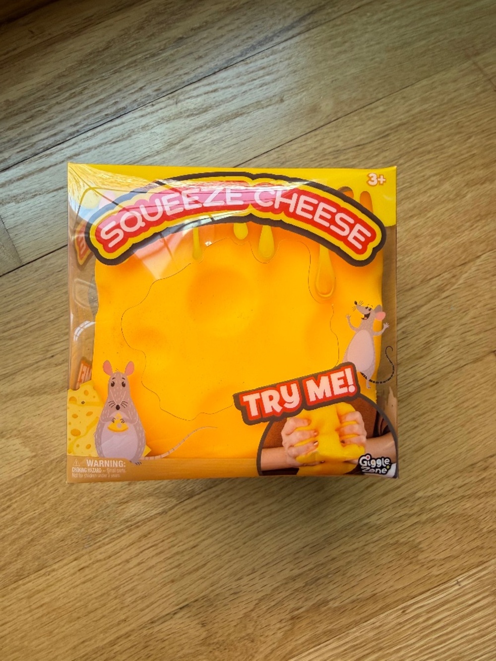 Viral Big Squeeze Cheese Toy